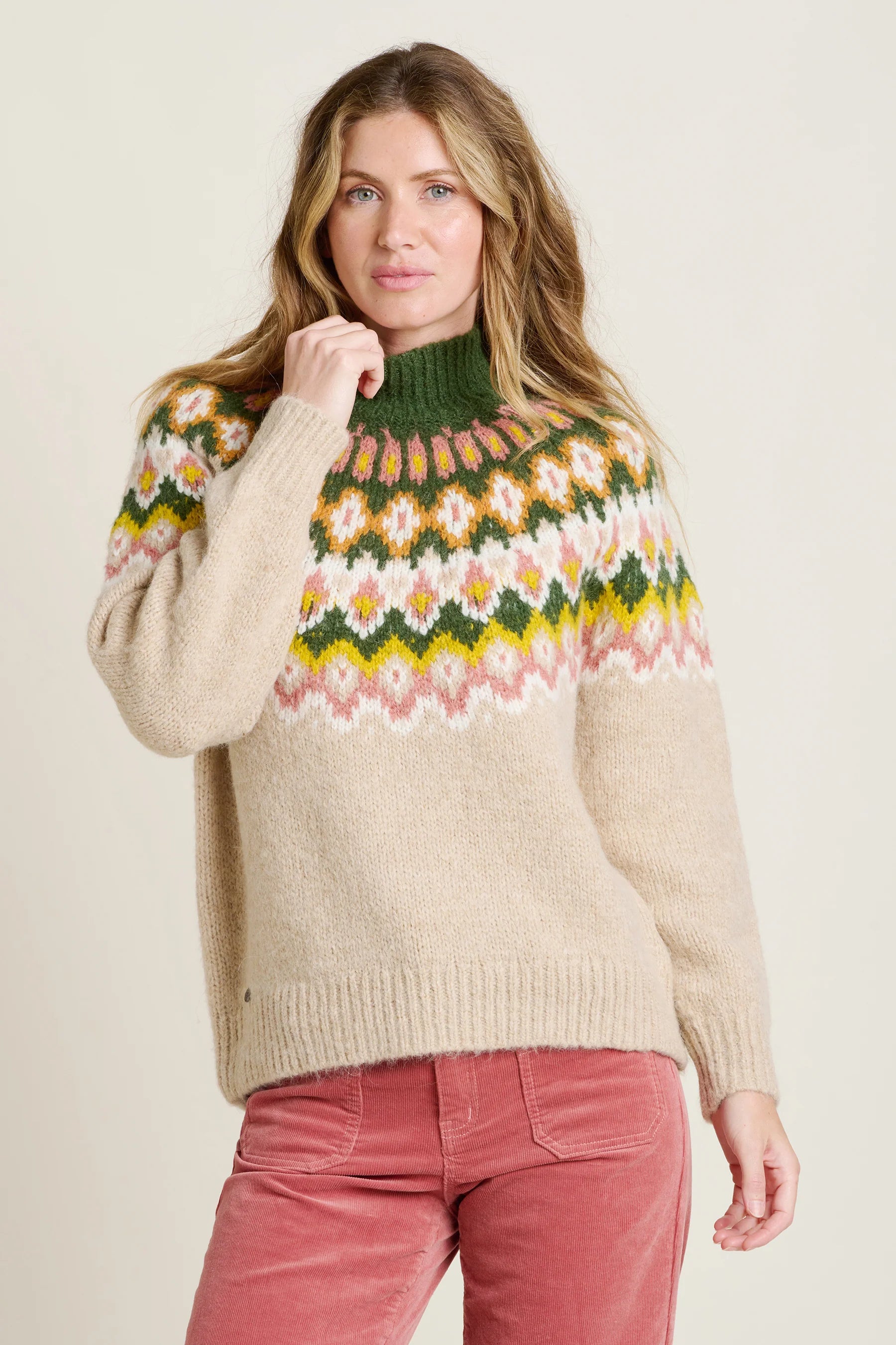 Fairisle Strick Pullover