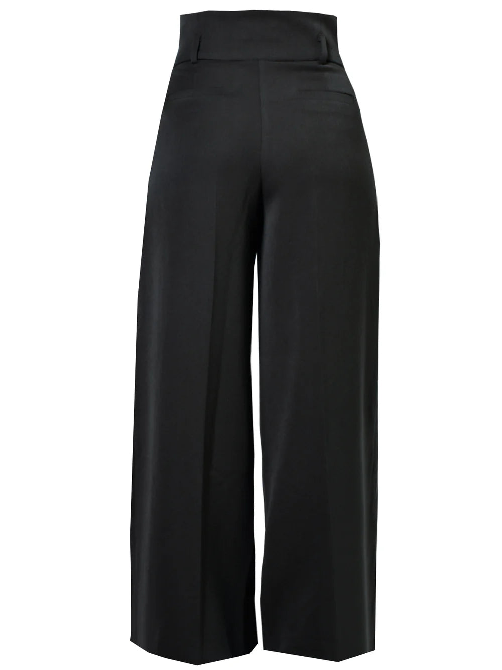 Elegante Marlenehose Palazzo Stil schwarz Dotty&Dan