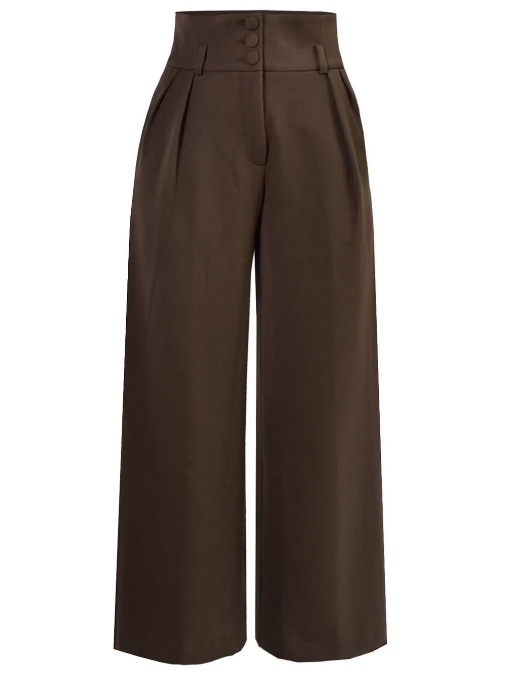 Palazzo Hose Betty braun High Waist Damenmode