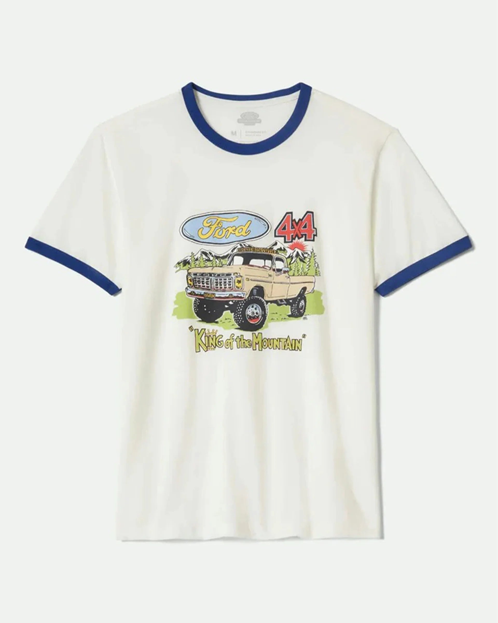 Brixton Ford King of the Mountain T-Shirt weiß Herren