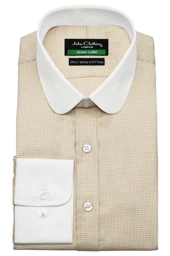 Peaky Blinders - Penny Collar Shirt - sand