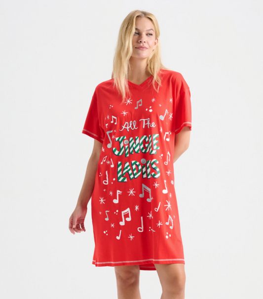 Christmas Sleepshirt - All the jingle ladies - Dotty&Dan