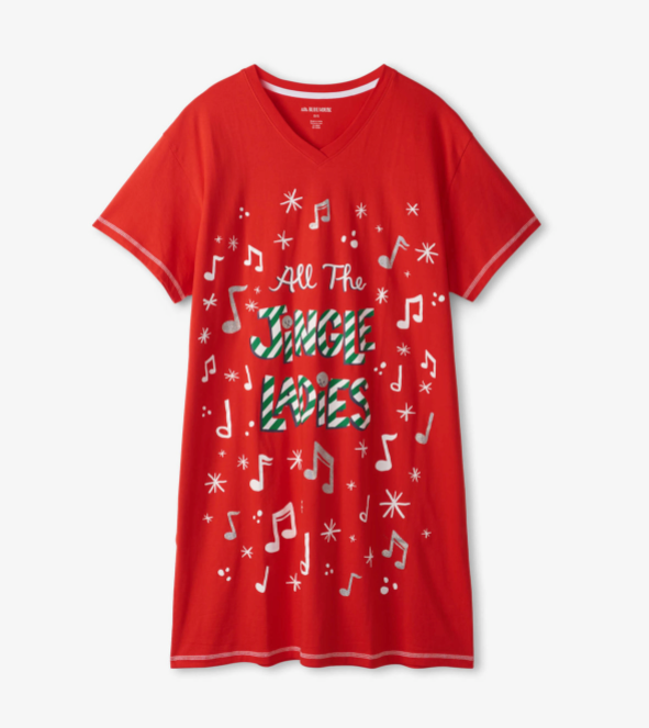 Christmas Sleepshirt - All the jingle ladies