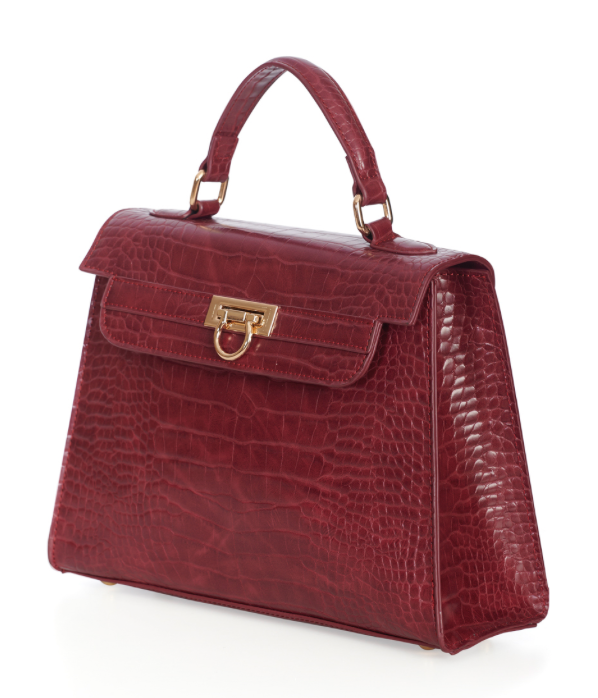 Midnight in the city handbag - burgund