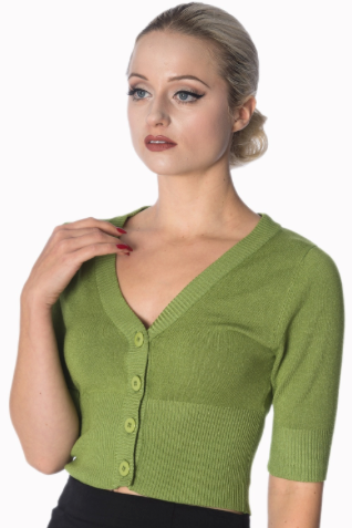 Sweet dreamer cardigan - apple green - Dotty&Dan