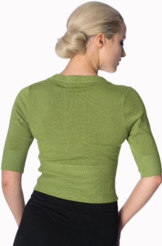 Sweet dreamer cardigan - apple green - Dotty&Dan