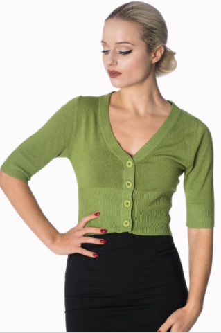 Sweet dreamer cardigan - apple green - Dotty&Dan