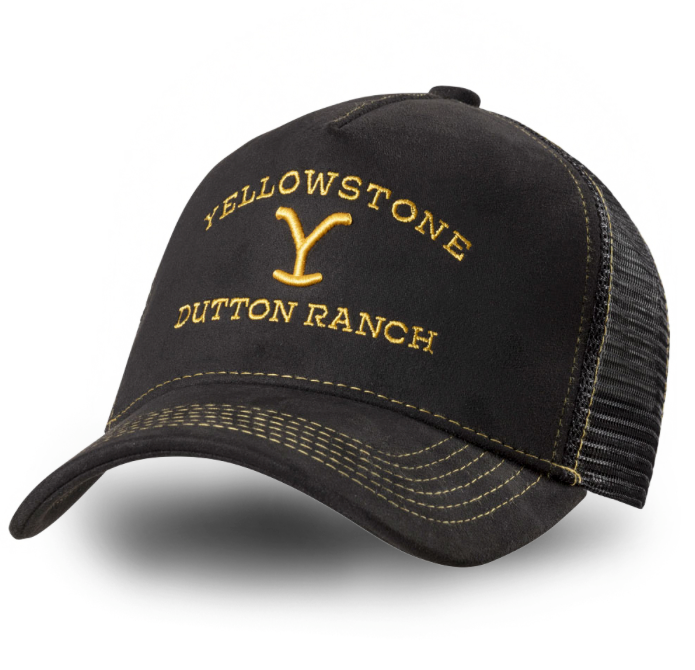 Trucker Cap - Yellowstone black - Dotty&Dan