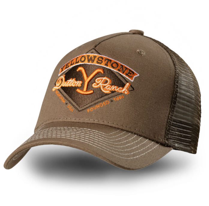 Trucker Cap - Yellowstone brown - Dotty&Dan