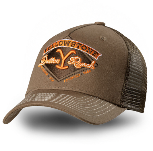 Trucker Cap - Yellowstone brown - Dotty&Dan