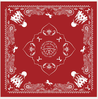 Yellowstone Bandana - Dutton Ranch - Dotty&Dan