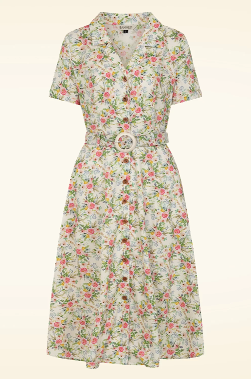 Banned Retro Kate Bloom Swing Dress Vorderansicht