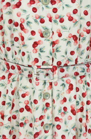 Banned Retro Kate Cherry Swing Dress Vorderansicht