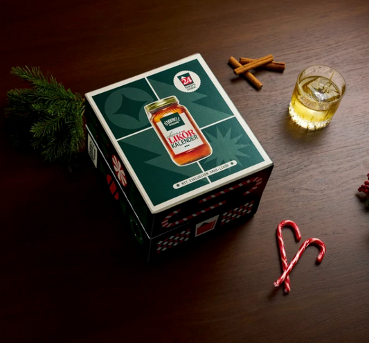 O'Donnell Moonshine Shot Adventskalender 2026 mit 24 Shots in 14 Sorten