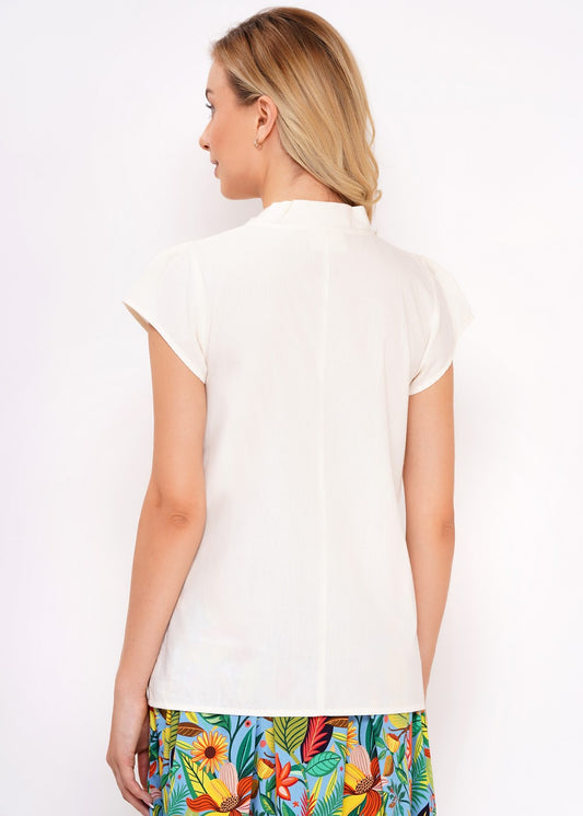 Schluppenbluse Damen mit Schleife – Circus Clothing