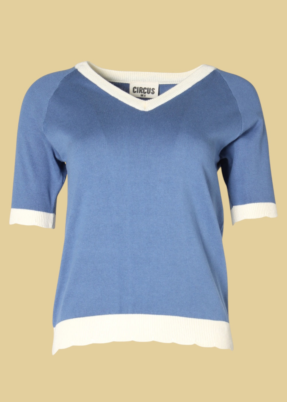 V-Neck Sweater - dutch blue - Dotty&Dan