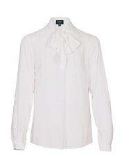 Schluppenbluse Cynthia - cream