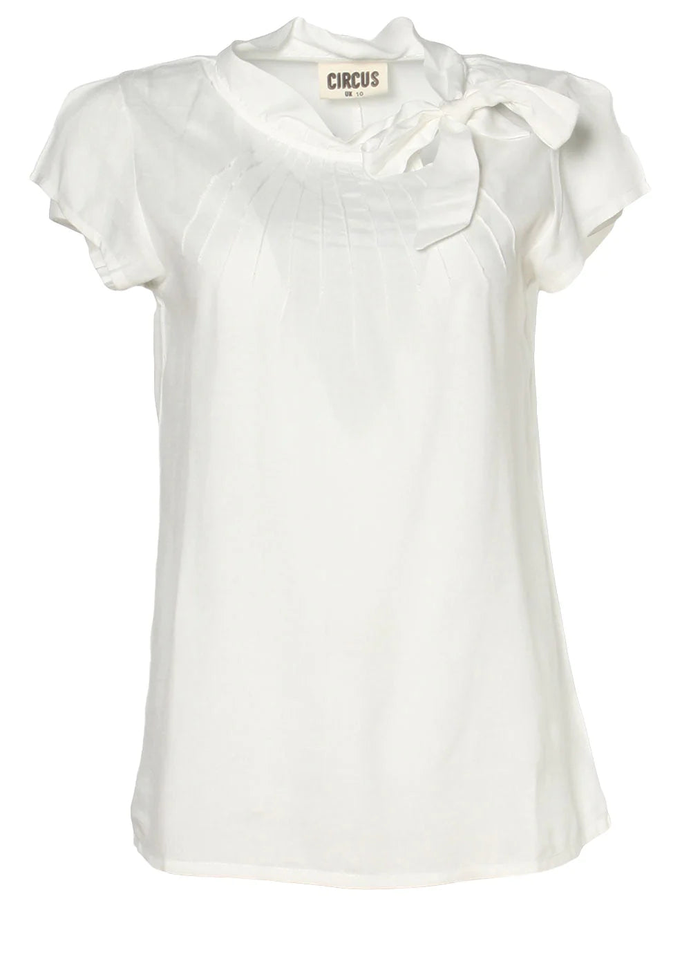 Anna Solid Top - white