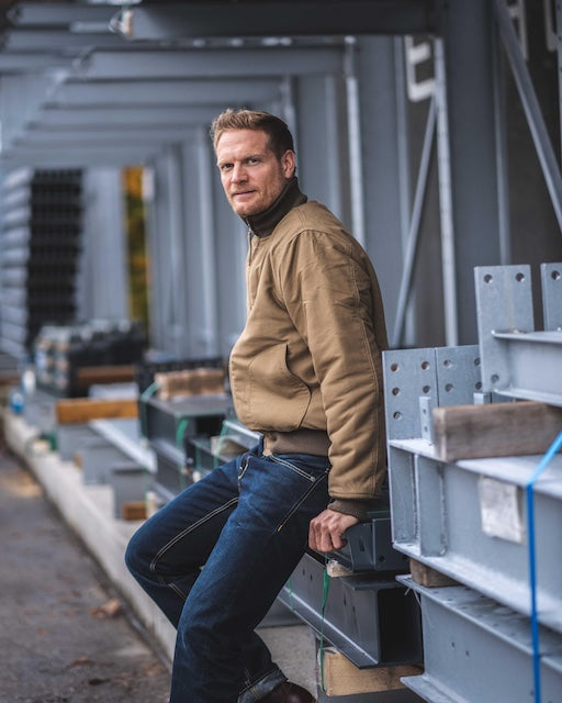 1944 NAF Flight Jacket - pacific beige - Dotty&Dan