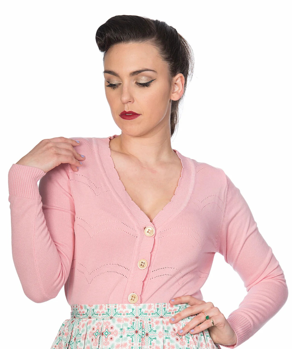 Pink June Cardigan - Dotty&Dan