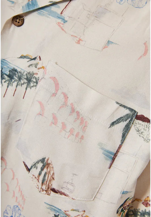 Sommerhemd mit exotischem Print - Dotty&Dan