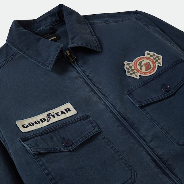 Brixton x Goodyear Coaches Jacket – Vintage-inspirierte Workwear Jacke - Dotty&Dan