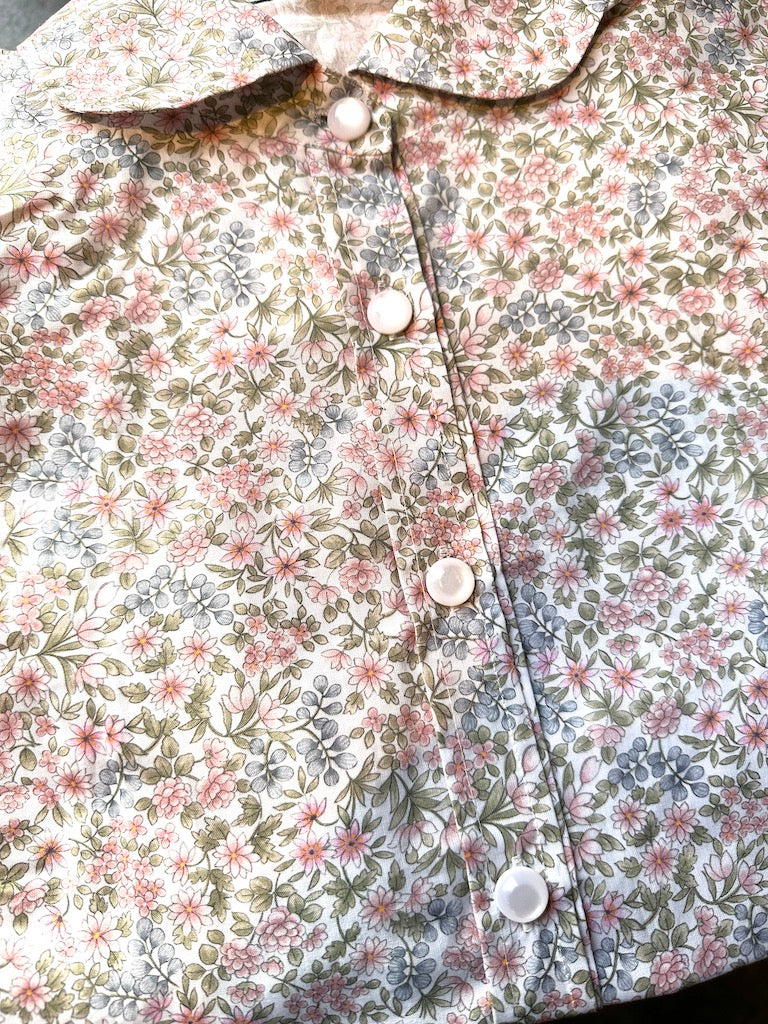 Classic Blouse - 80s Flowers