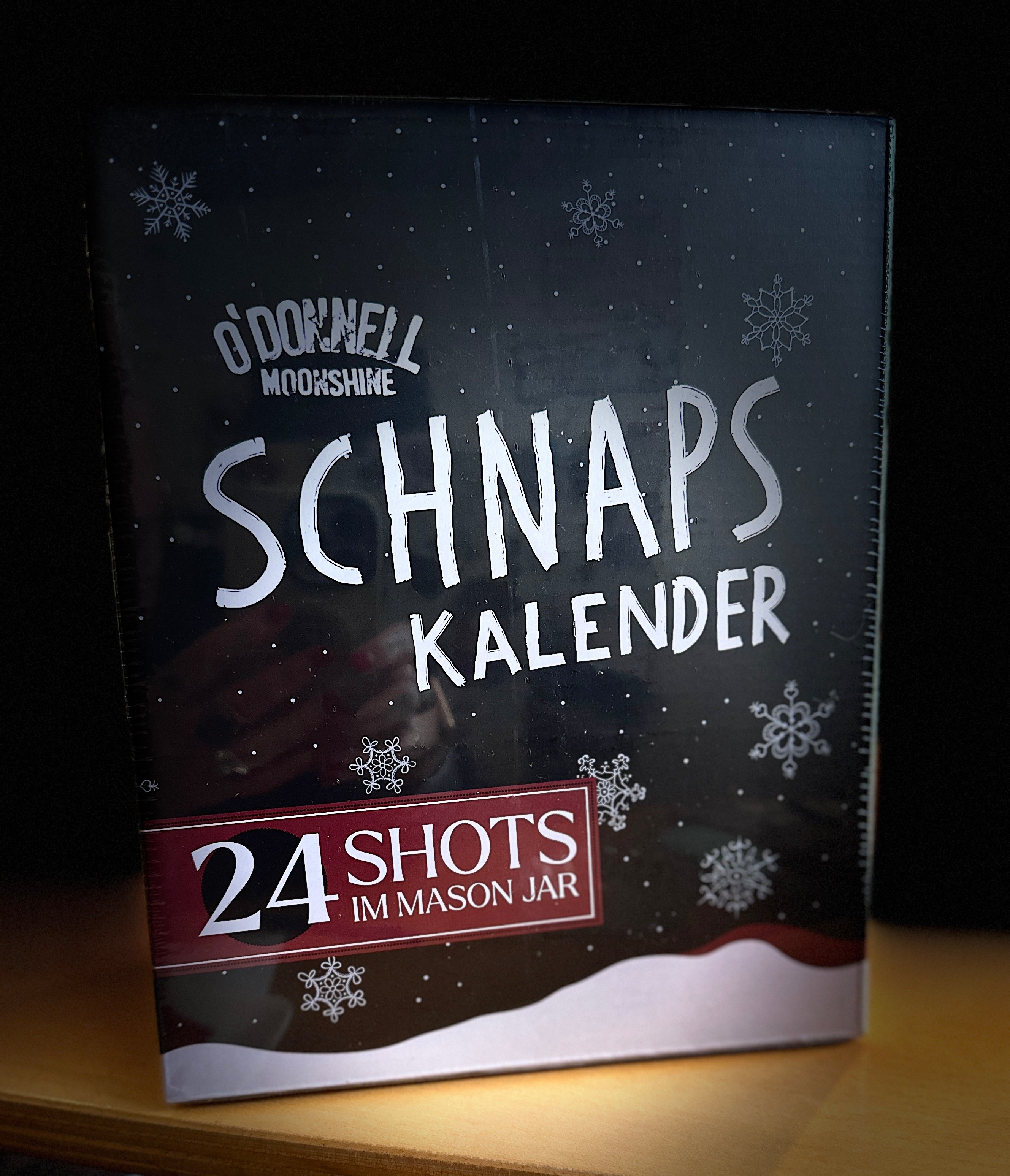 Schnaps Adventskalender - 24 Shots im Mason Jar