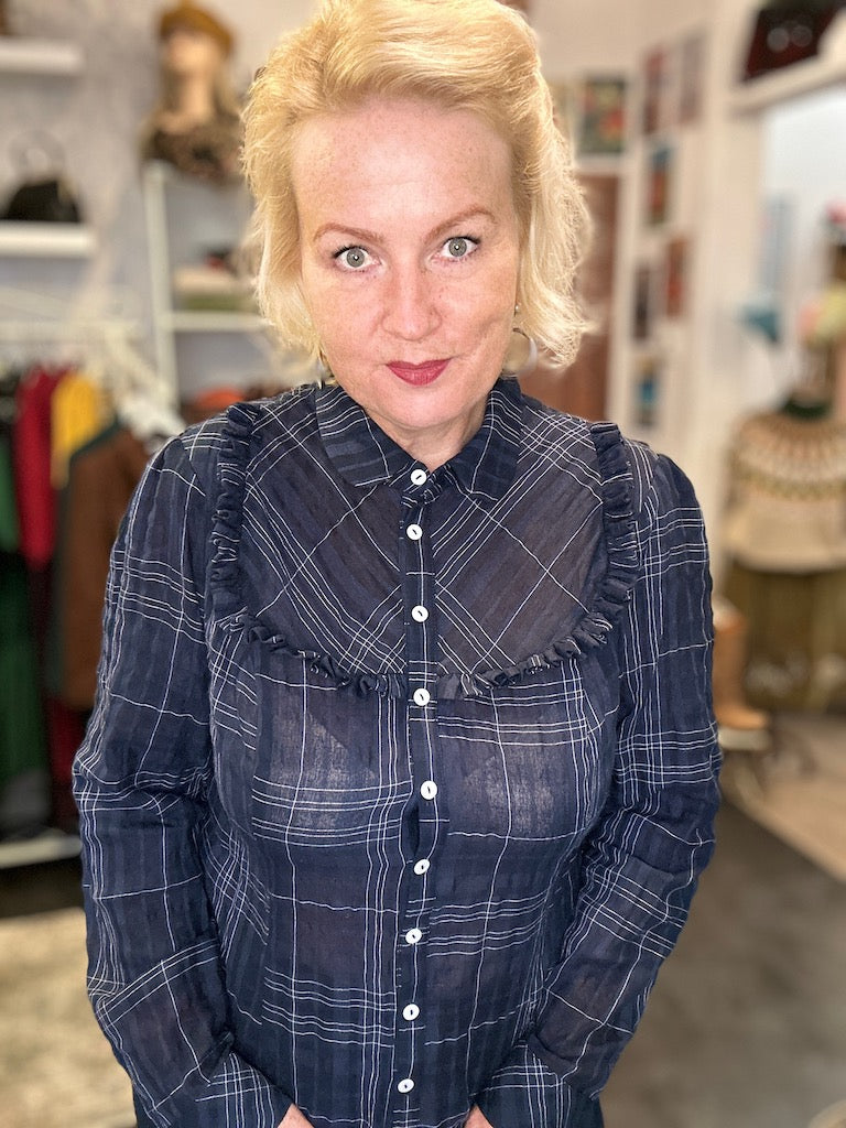 Bluse Maike - navy - Dotty&Dan