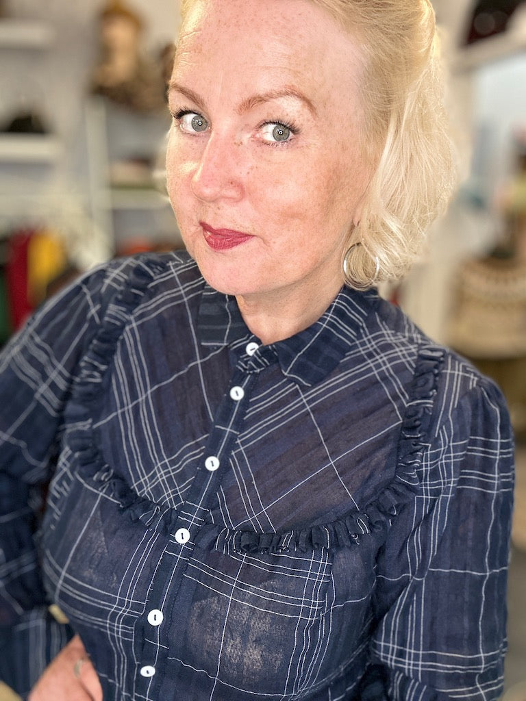 Bluse Maike - navy - Dotty&Dan