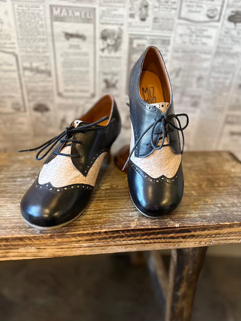 Stiefeletten Tully - schwarz/creme - Dotty&Dan