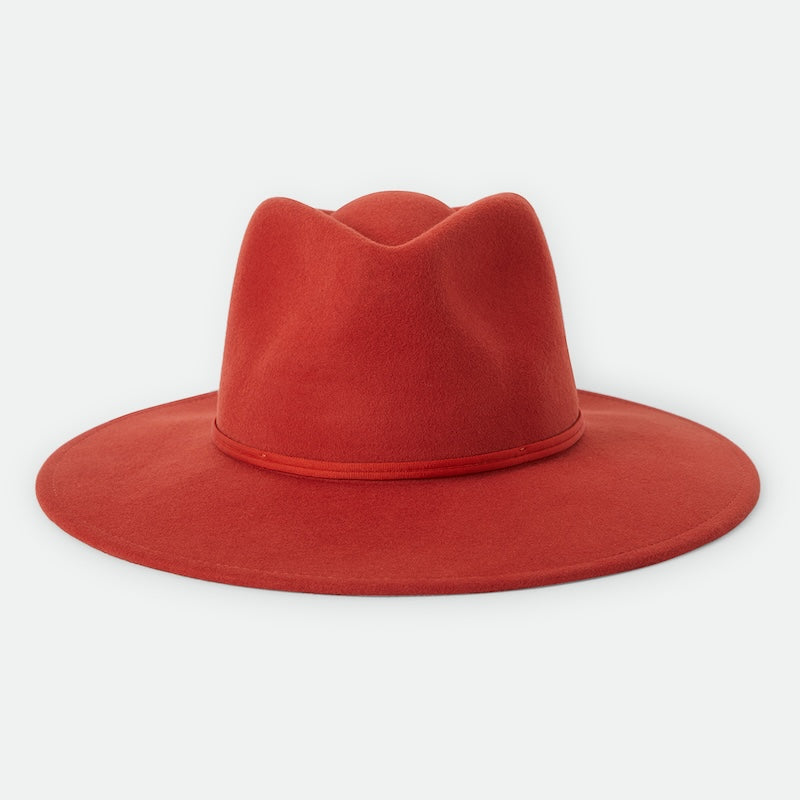 Brixton Juniper Packable Wollfilzhut Red Earth – Vorderansicht