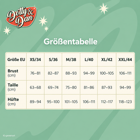 Größentabelle