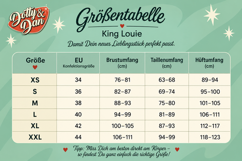 Größentabelle