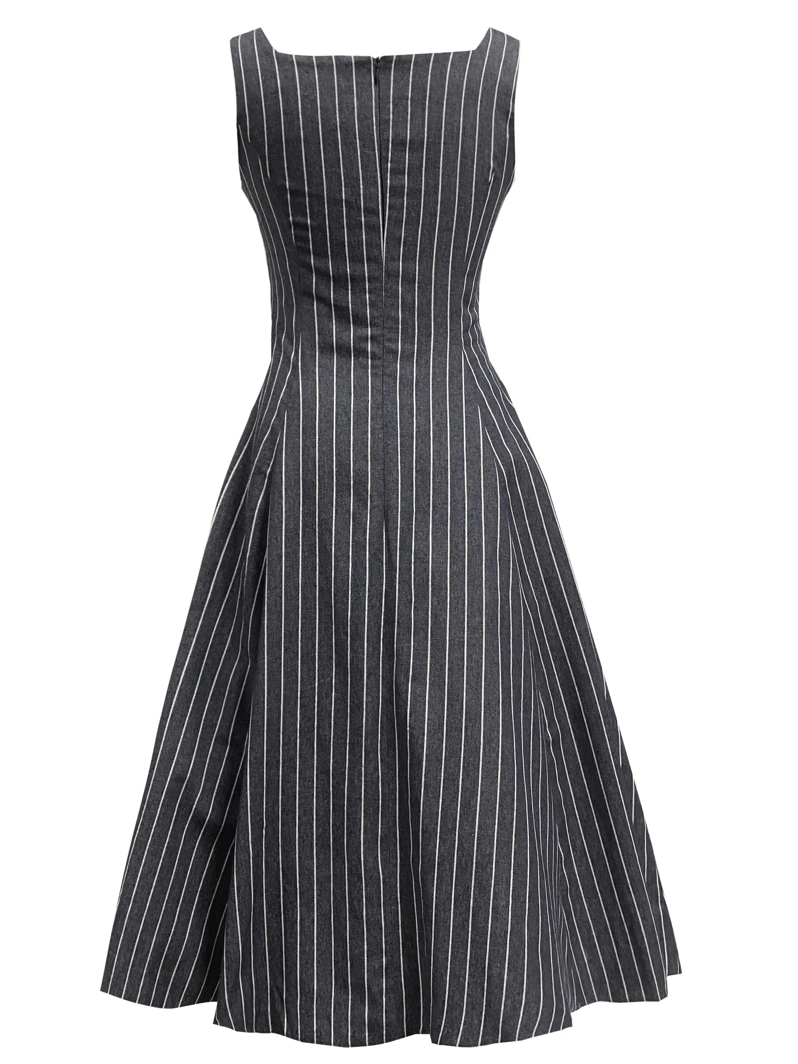 elegantes Nadelstreifen Kleid Damen femkit Marian