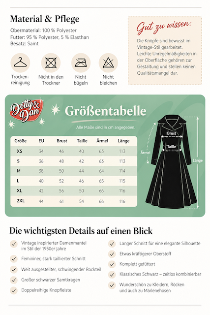 Maßtabelle_Clotilde Mantel schwarz