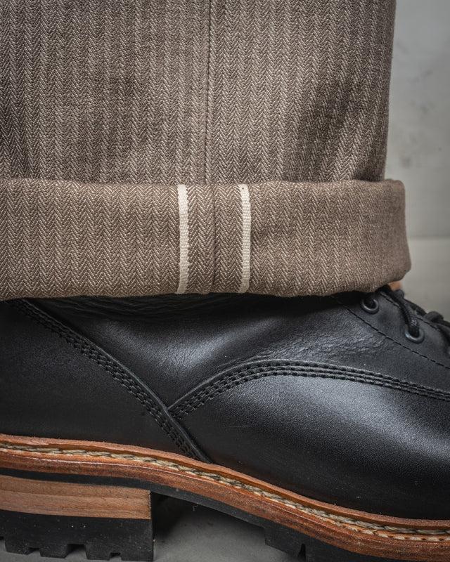 1905 Hauler Pant HBT brown - Dotty&Dan