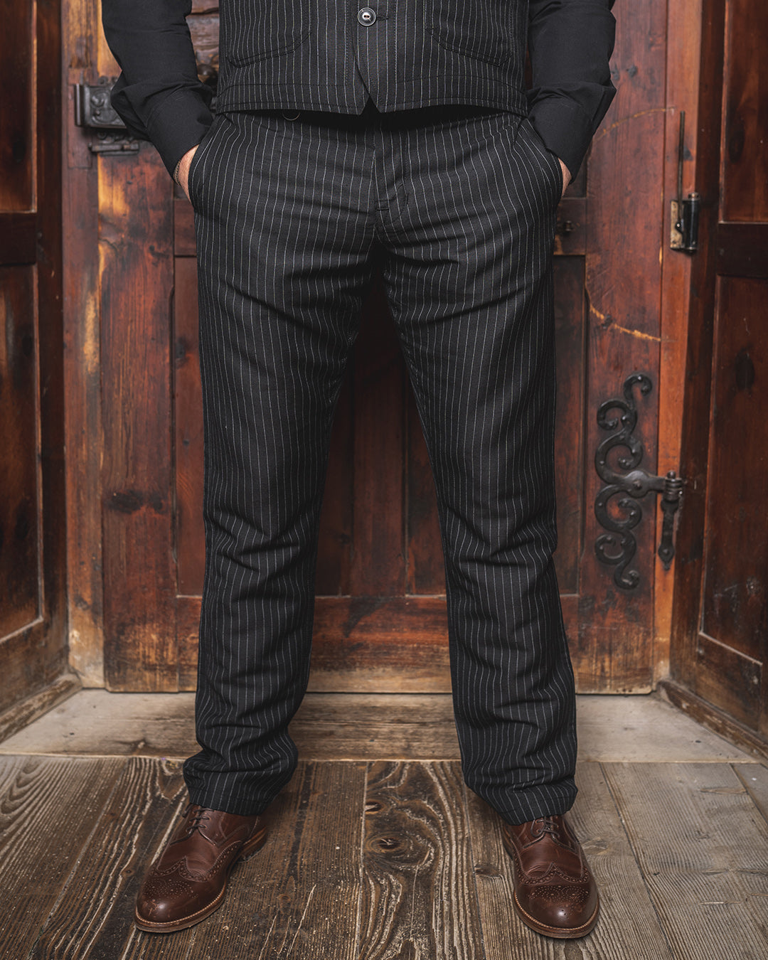 1947 Harvester Trousers - Chicago black - Dotty&Dan