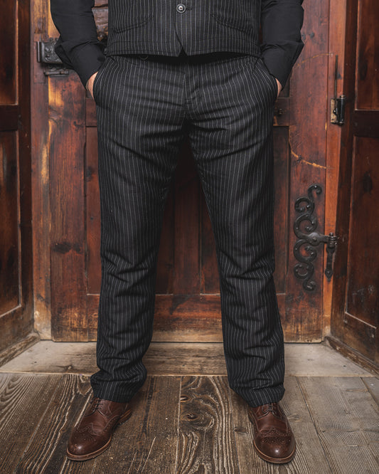 1947 Harvester Trousers - Chicago black - Dotty&Dan