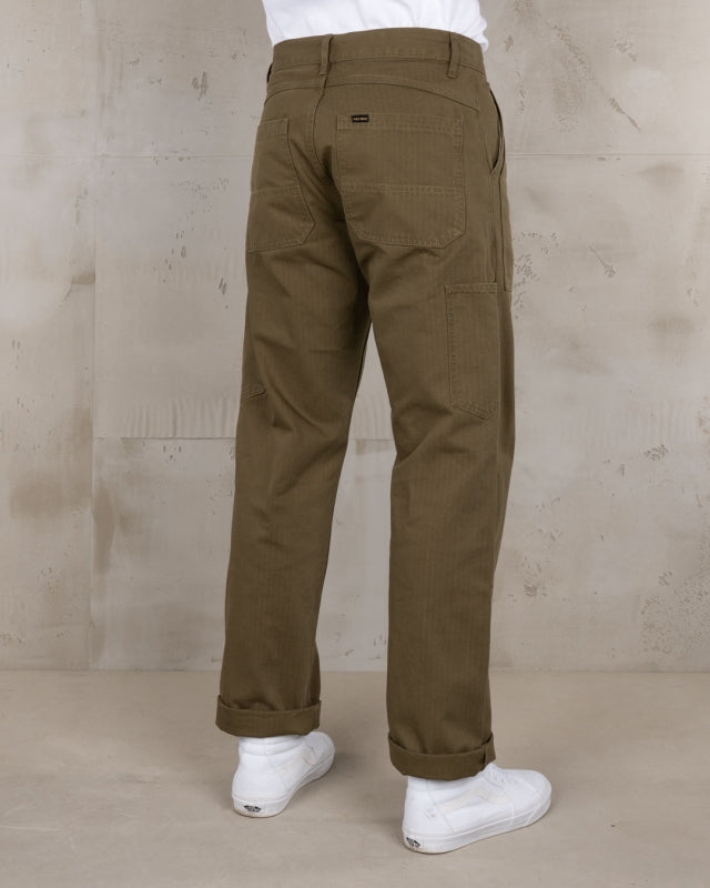 1967 Utility Trousers HBT Olive - Dotty&Dan