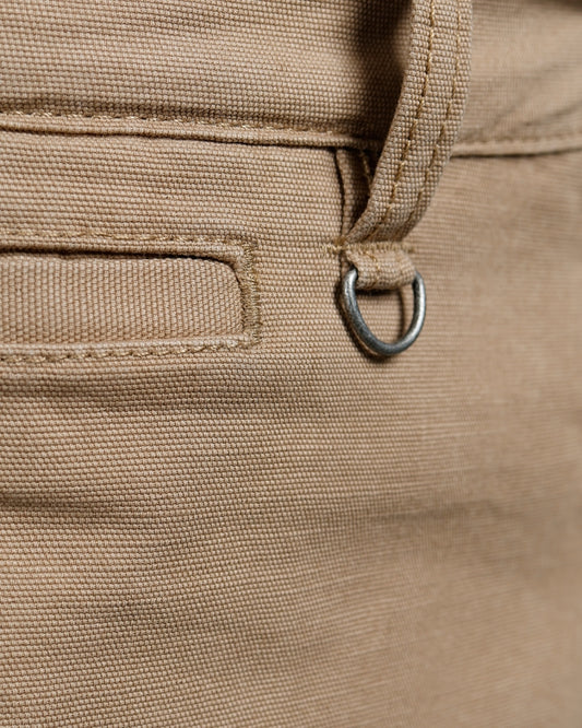 Retro Shorts Herren mit Knopfleiste und Einschubtaschen