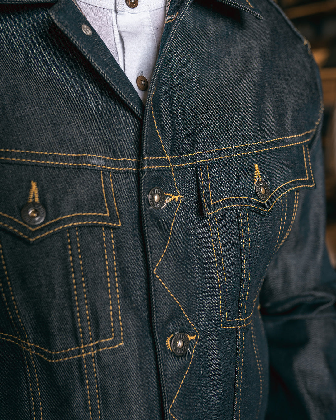 1963 Roamer Jacket 11oz metal - Dotty&Dan