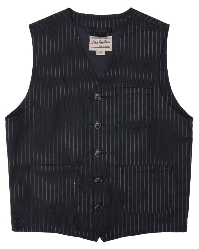 1937 Roamer Vest - Chicago black