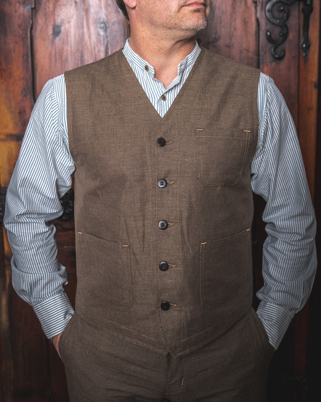 1937 Roamer Vest - Raymond brown - Dotty&Dan