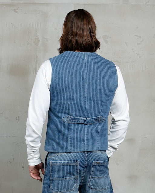 Rückansicht Crafter Vest mit Taillenriegel