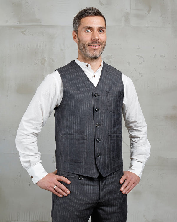 1937 Roamer Vest - Chicago grey