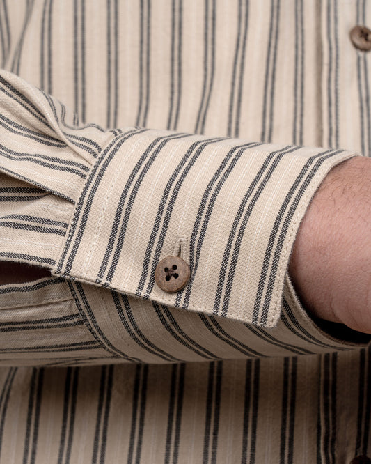 1923 Buccanoy Shirt - iwaki grey - Dotty&Dan