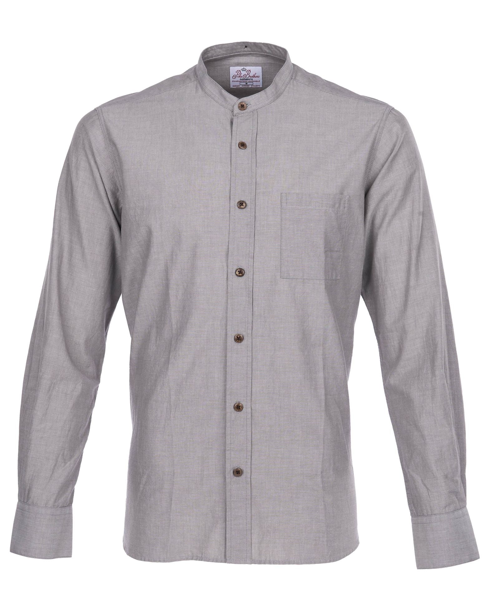 1923 Buccanoy Shirt - stone chambray - Dotty&Dan
