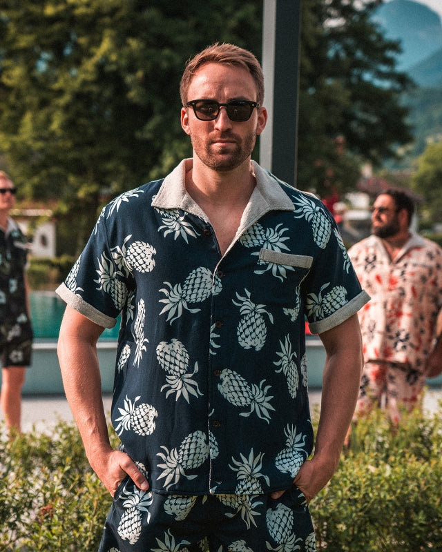 1961 Cabana Shirt Entrega blue - Dotty&Dan