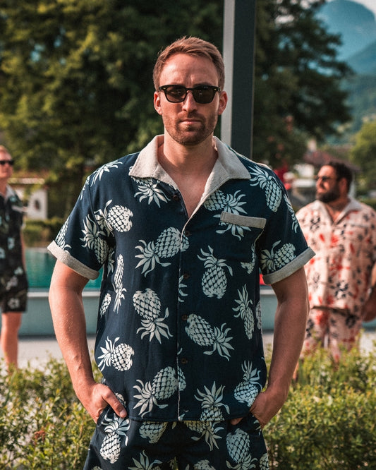 1961 Cabana Shirt Entrega blue - Dotty&Dan